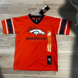 Kids Denver Broncos Orange Jersey Shirt